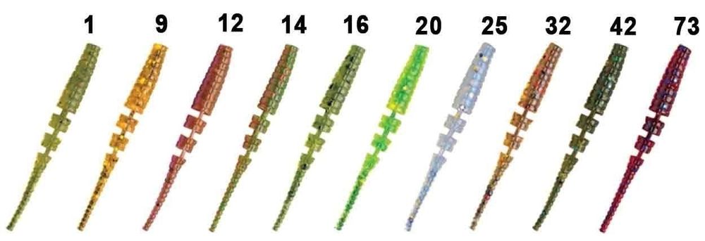 Polaris 1.2" 61-30-14-6 Силиконовые приманки Crazy Fish