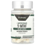 Probase Nutrition, L-метилфолат 5-МТГФ, 15 мг, 60 капсул