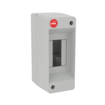 Щиток настенный, ral 7035, без крышки, 2мод.