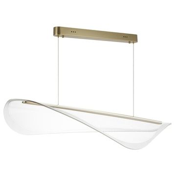 Подвесной светильник 32W 3000K 731403 золото Varese Lightstar