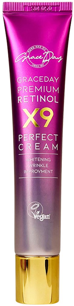 Крем для лица с ретинолом GRACE DAY Premium Retinol X9 Perfect Cream 50 мл