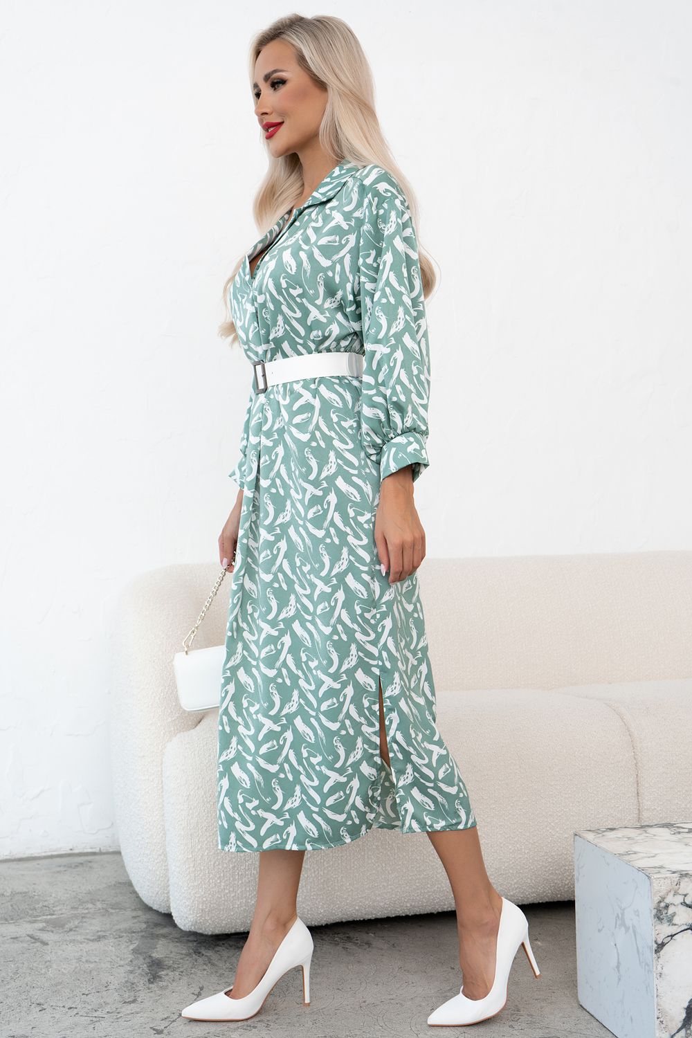 Платье Делиса (фисташка) Р11-1191/11 Nikol