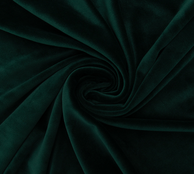 Велюр стрейч матовый, 310 гр/м2, ш. 160 см, изумрудный