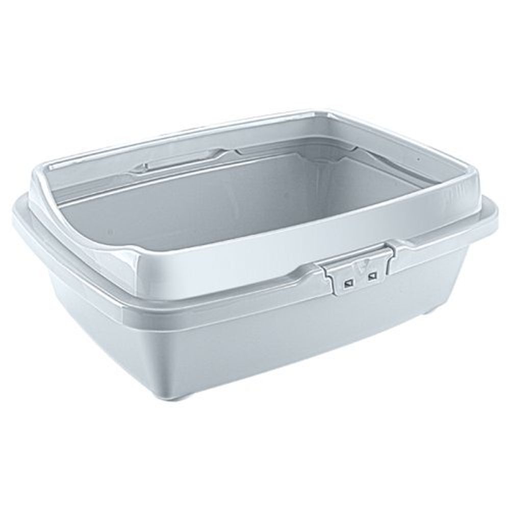 Туалет для кошек  ДОГУШ 237 большой с бортом