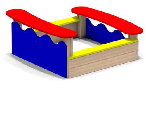 Песочница «Аквариум» без козырька