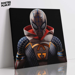 Картина для интерьера Человек-паук / Spider-Мan на холсте, персонаж вселенной Марвел, холст с печатью на подрамнике, на стену, Постер Плакат