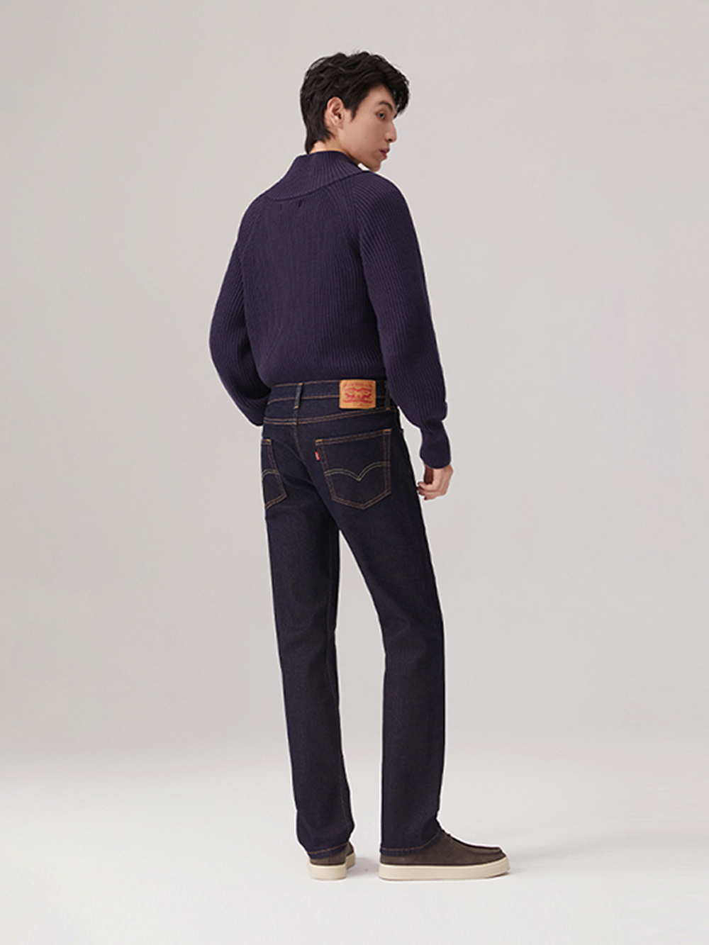 Мужские классические джинсы Levi's 502 Taper 29507-1621, Утепленные