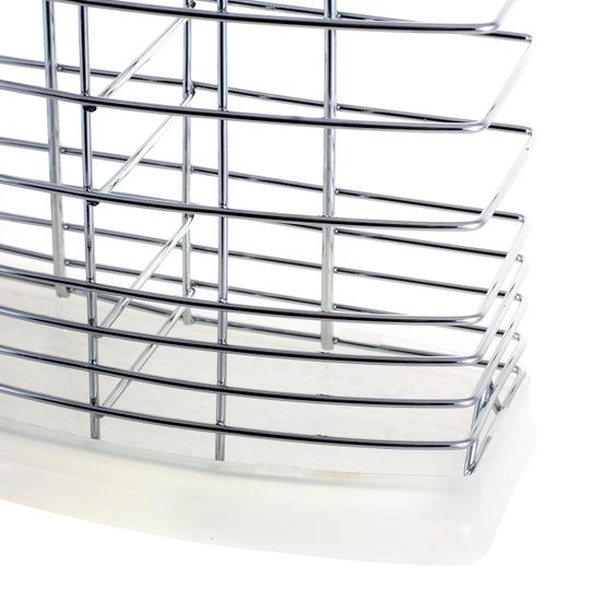 Подставка навесная для ложек и вилок Besser BS-0195 из хромированной стали