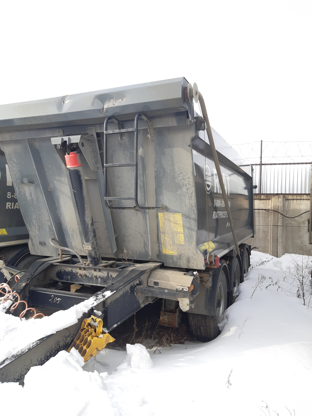 РИАТ 858* Прицеп самосвал 85830F