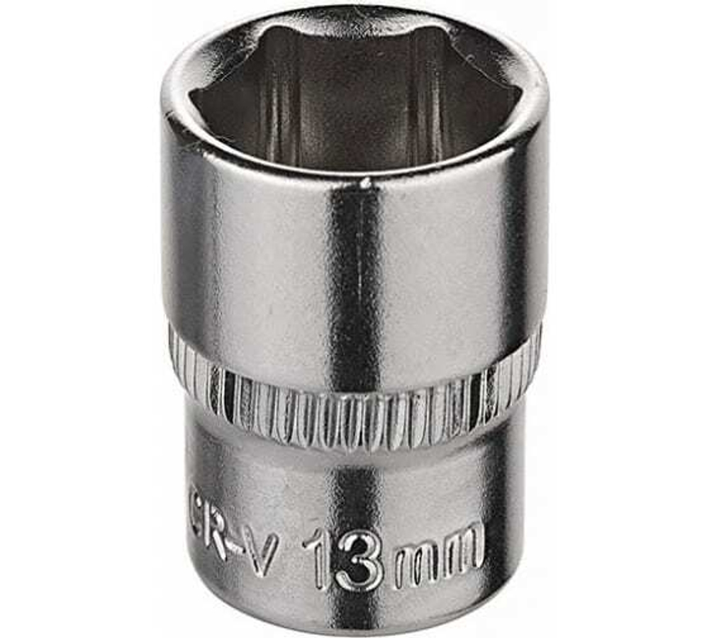 Головка торцевая 1/4 Kraft (13мм)