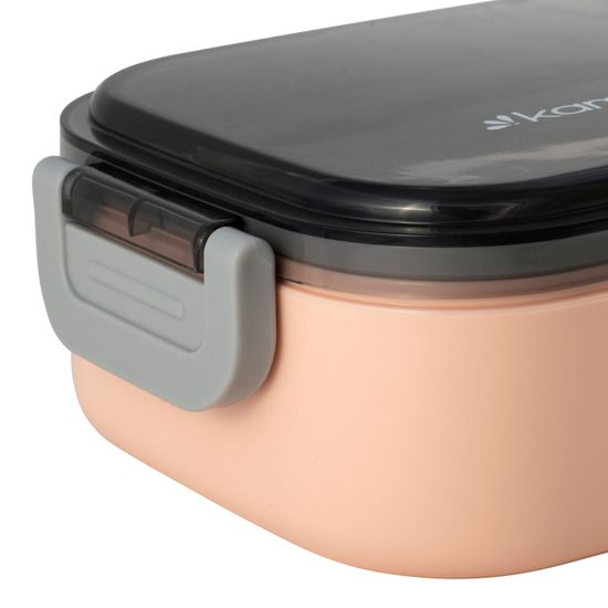 Ланч бокс 700 мл. Kamille KM 2133 (пластик, нержавеющая сталь)