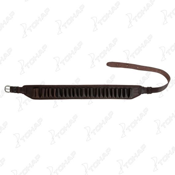 Патронташ К-12/16 открытый кожа HS-ПО-5