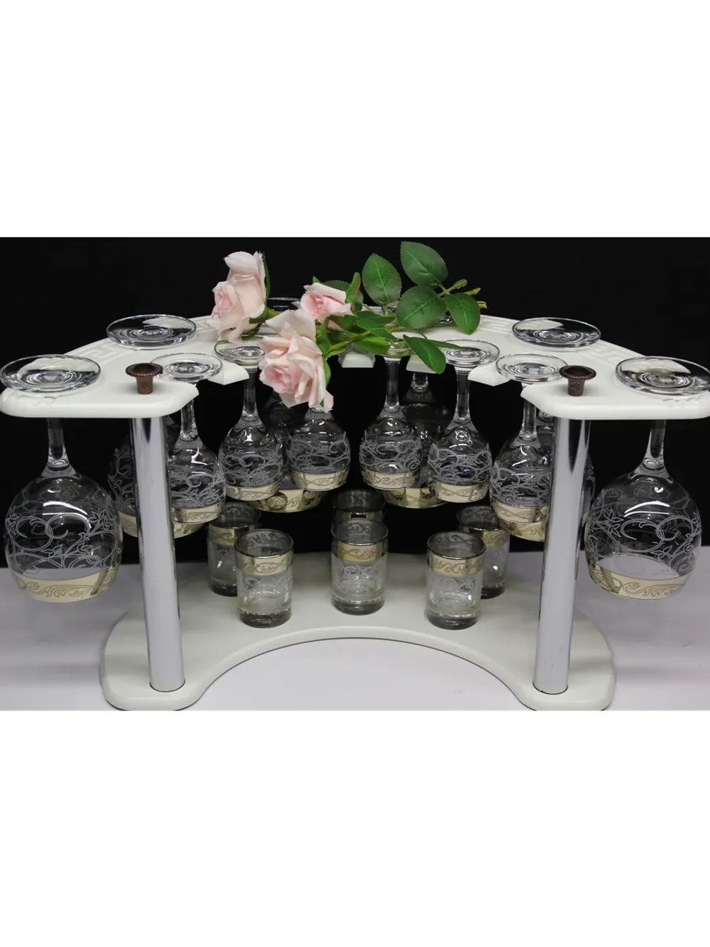 Барный набор 18 предметный с фужером