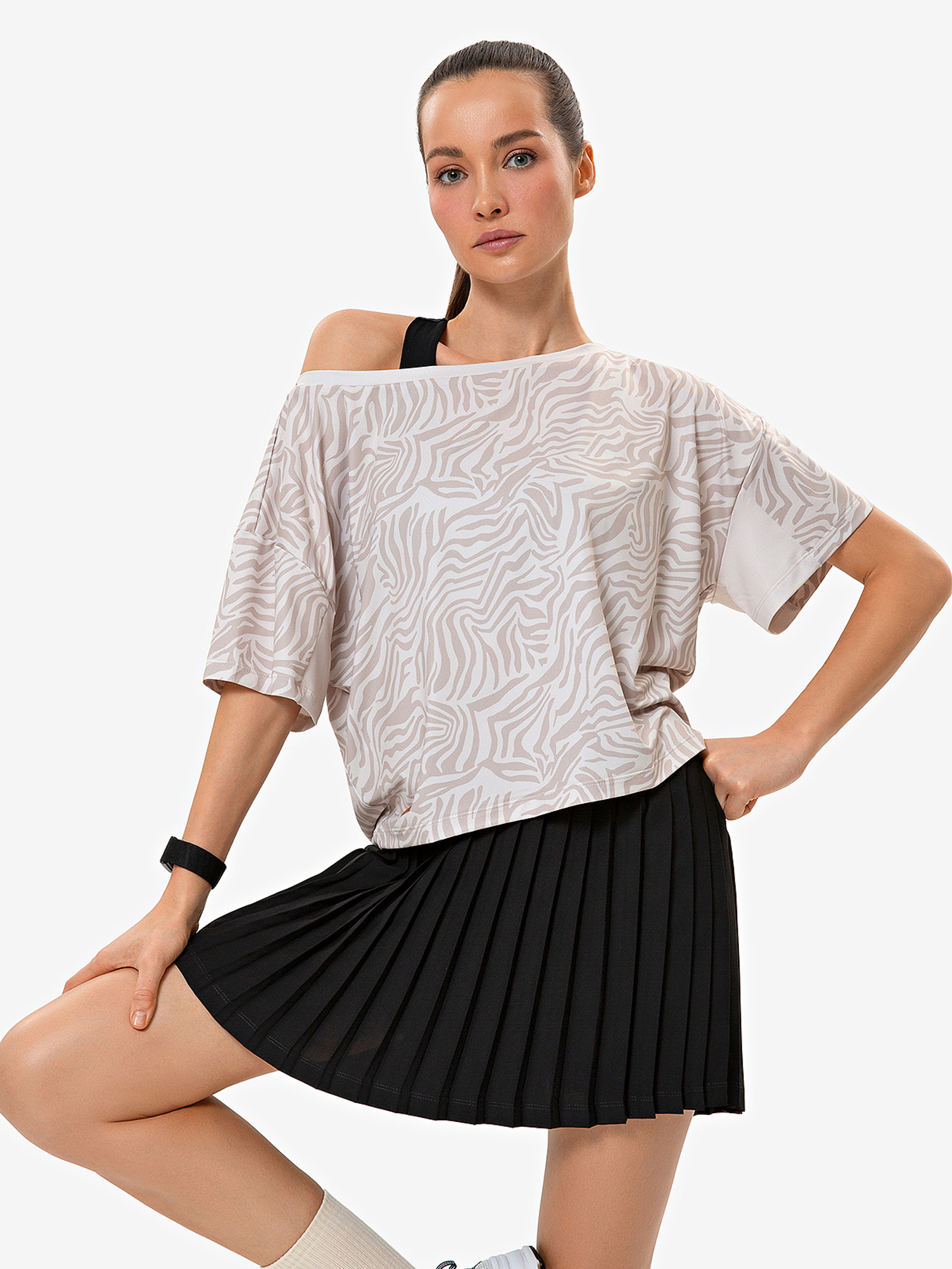 Юбка плиссе Resort, Nero