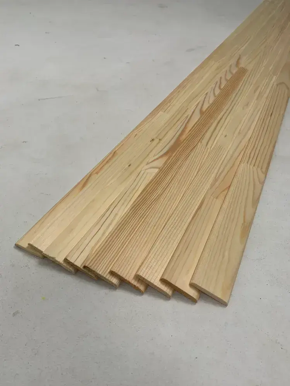 Раскладка деревянная, нащельник 6х40х2000 мм., Экстра сорт, 10 шт., сосна сращенная