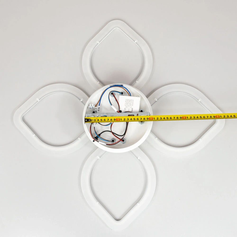 Citilux Ромби CL236140R LED Люстра с пультом Белая