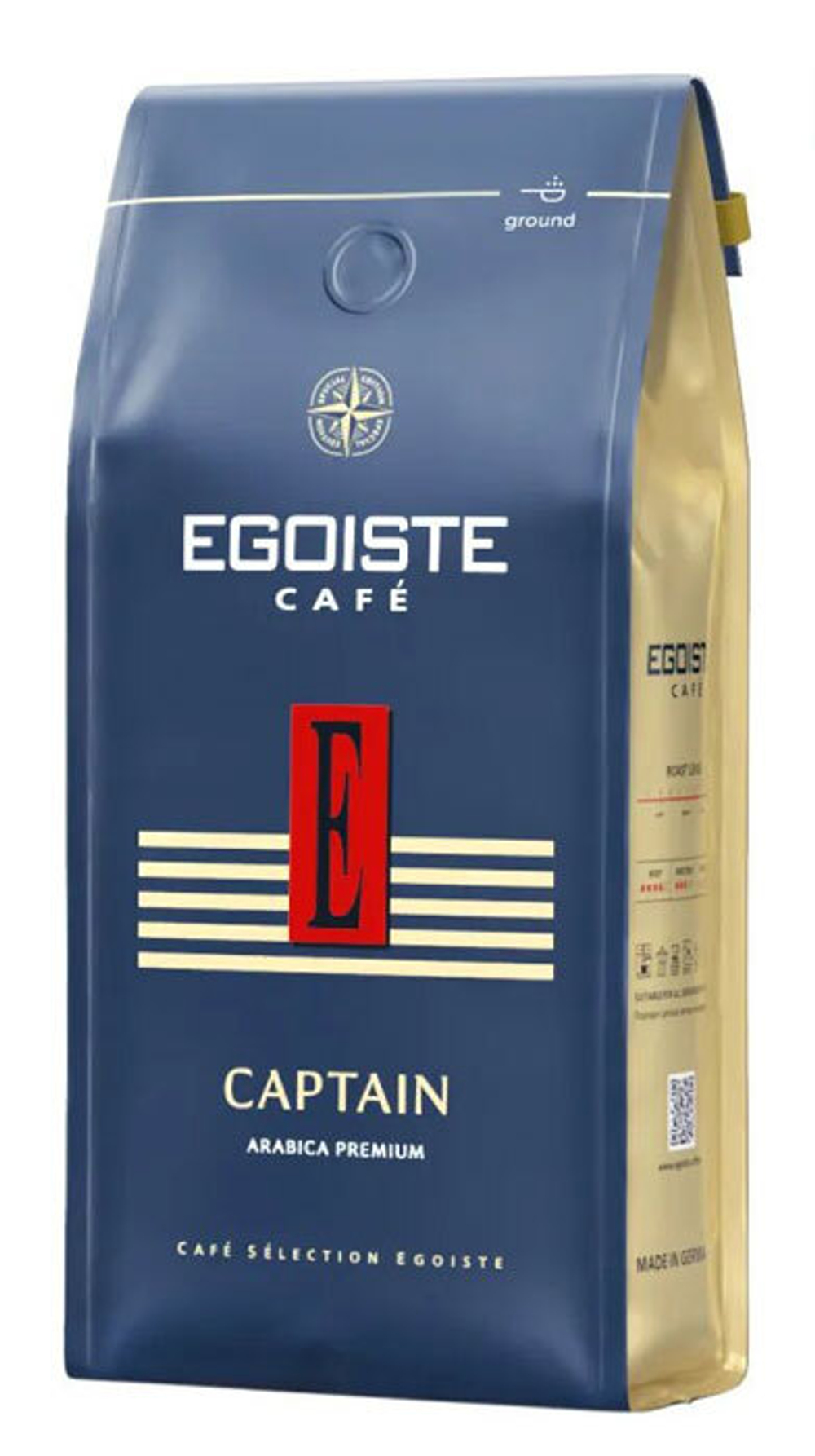 Молотый кофе Egoistе Captain 250 гр