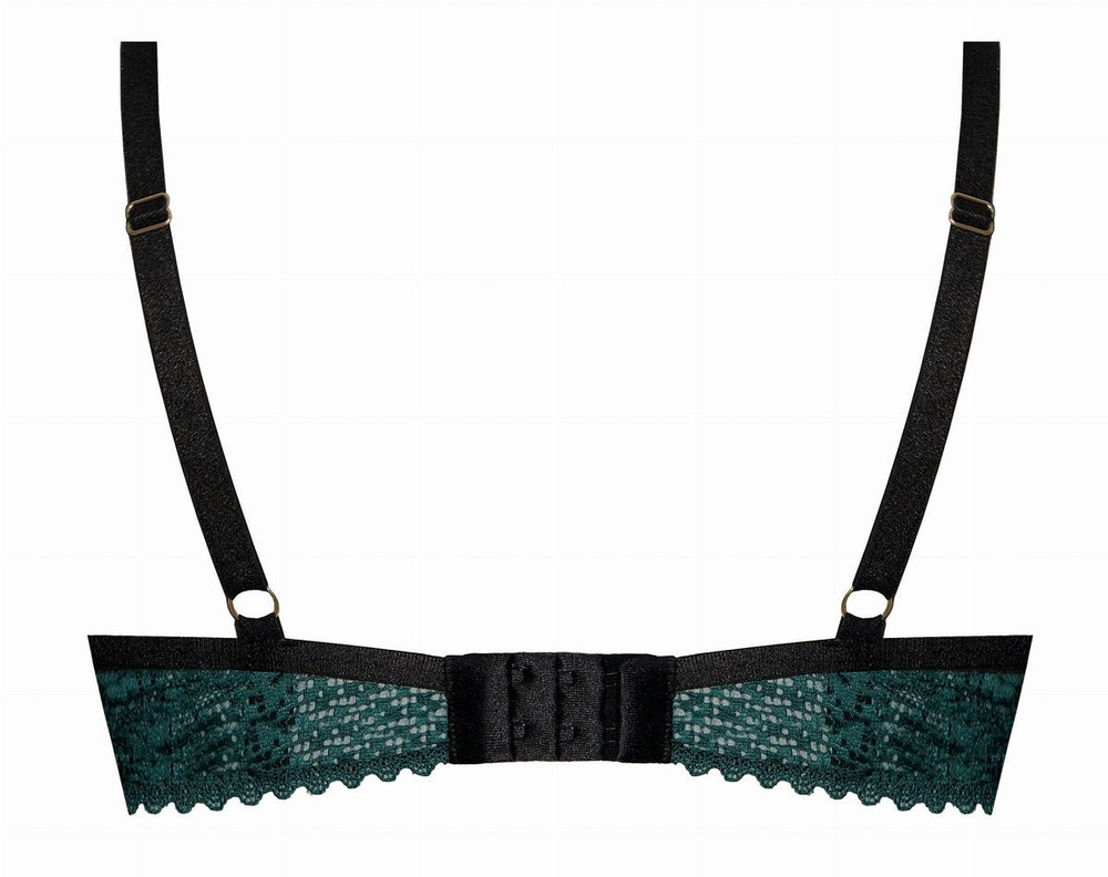 Пуш-ап бюстгальтер Xena (Размер: 80C) (Цвет: изумрудный)