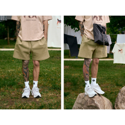 Шорты Nothomme Monterest Shorts Basic 280g "Green Khaki"
