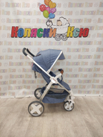 Коляска прогулочная Infinity Teddy Jeans Blue