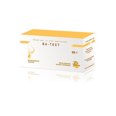 Волчаночный антикоагулянт (№ КВ-1)- н-р д/опр.волчан. антикоаг., 40опр., 1набор