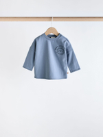 Лонгслив и брюки в комплекте для малышей Next Q96-758, Синий, Бежевый