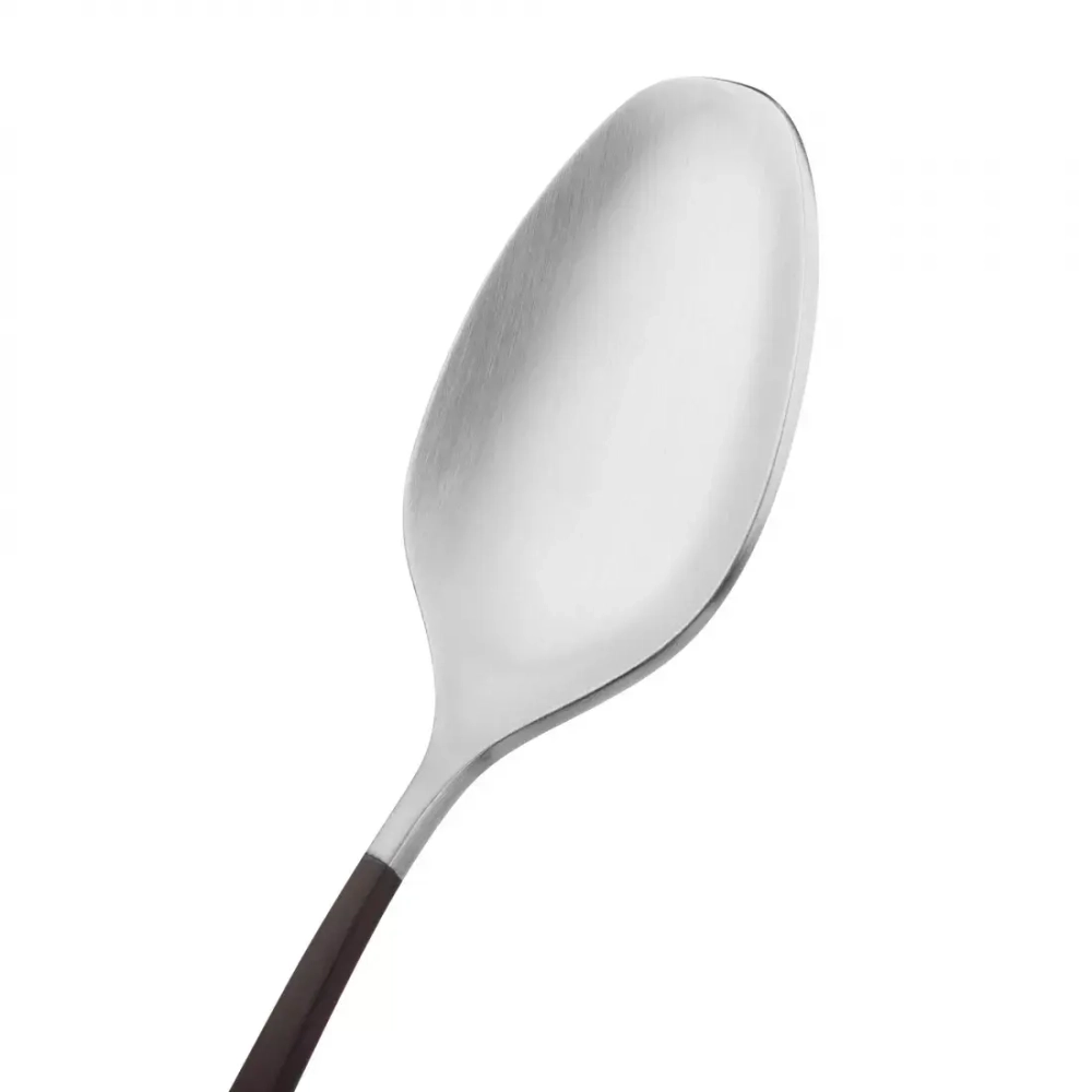 Набор столовых приборов 24 предмета на 6 персон Cristema Rabat матовая сталь/черный