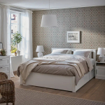 Ящик для каркаса кровати - IKEA SONGESAND/СОНГЕСАНД ИКЕА, 23х67х199 см, белый