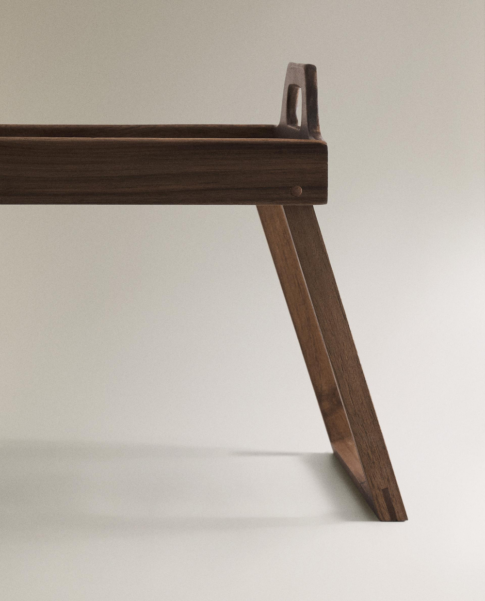 Zara Home Поднос из дерева, цвет бежевый, 52 см