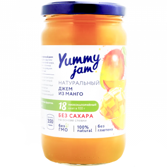 Джем из манго без сахара Yummy Jam 350г