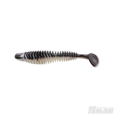 Виброхвост YAMAN Arris Shad 2,5inch цвет #34-Black Flake/Pearl 1шт