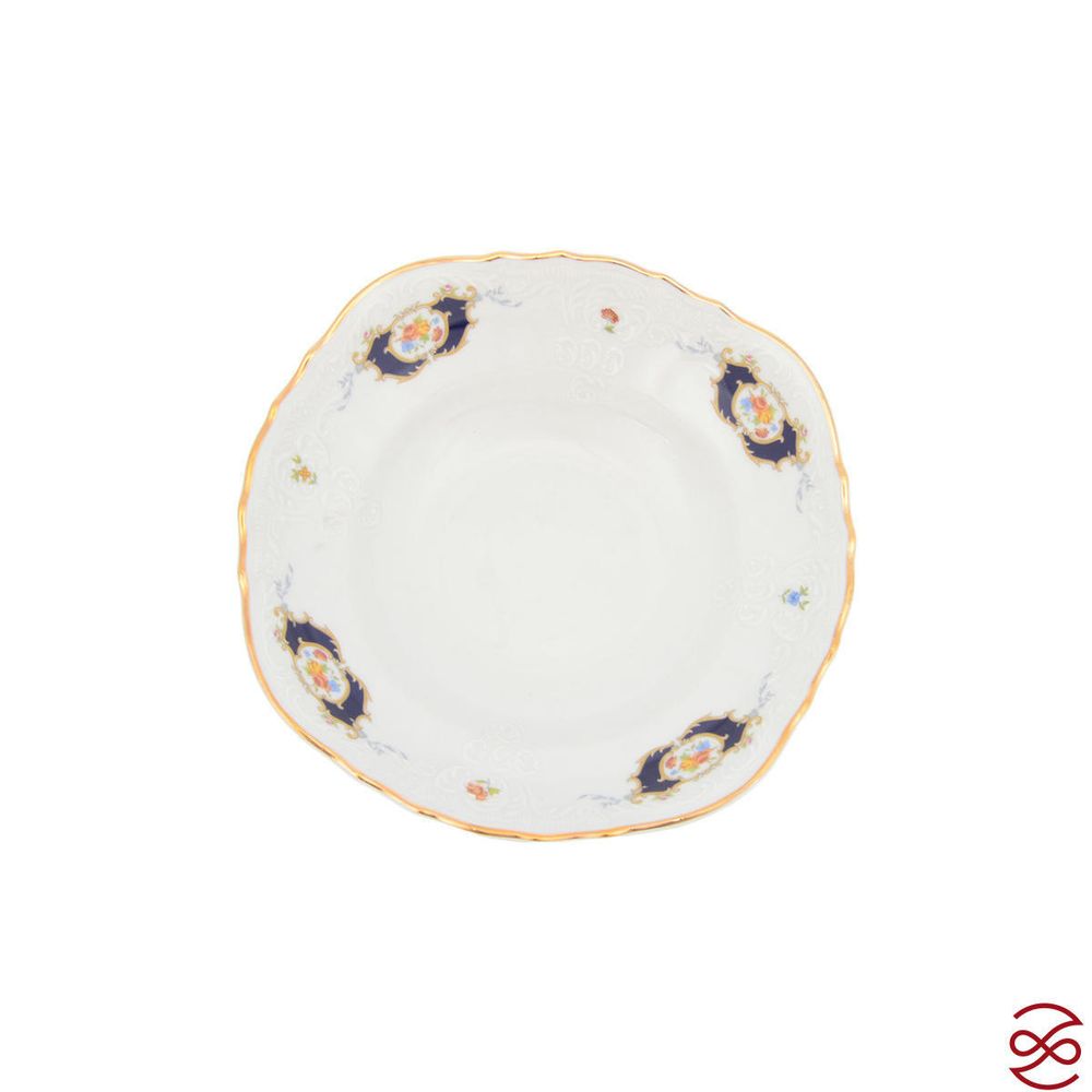 Конфетница на ножке Bernadotte Синий глаз 23 см