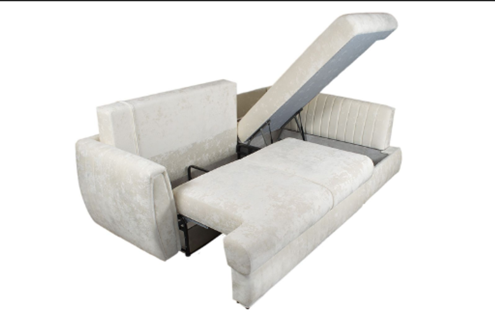 Диван Эшли с оттоманкой подлокотник длинный