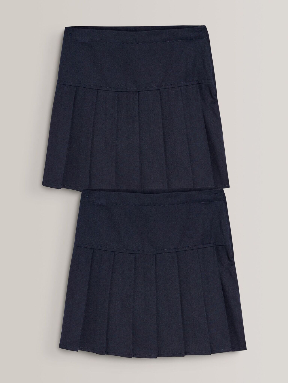 Юбка школьная для девочки Next 353-686, 2 шт., Темно-синий
