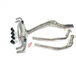 Глушитель с заслонками для Porsche Cayenne Turbo 4.0T 2018-2023 Порше Каен