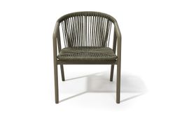 "Будапешт" стул из искусственного ротанга, цвет серый