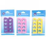 Разделители для пальцев ног на блистере «Ultramarine», цвет микс