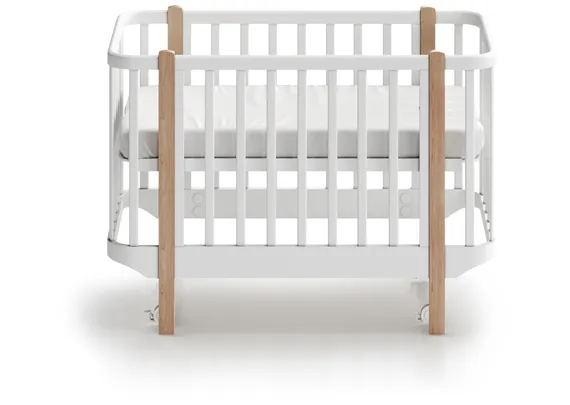 Кроватка Classic mini спальное место 60*120 см (белый)