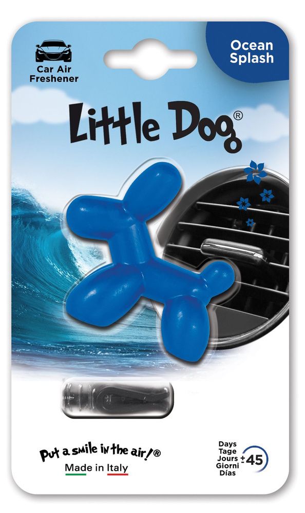 Little Dog Ocean (Океан) - reflex blue Автомобильный освежитель воздуха