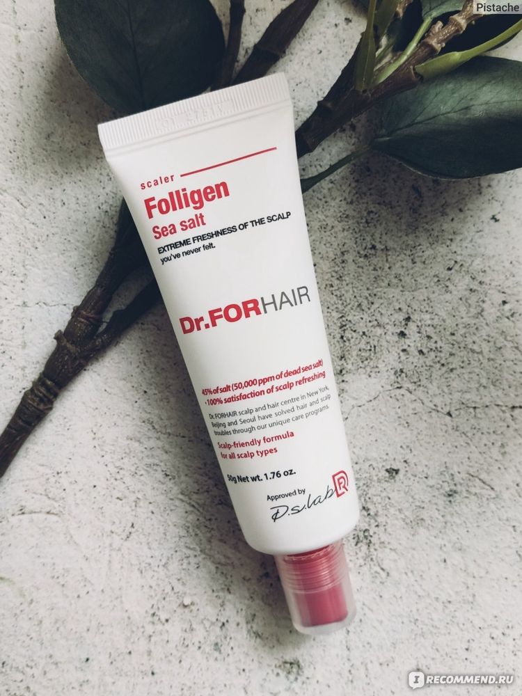 Dr.FORHAIR Scaler Folligen Sea Salt 50g скраб