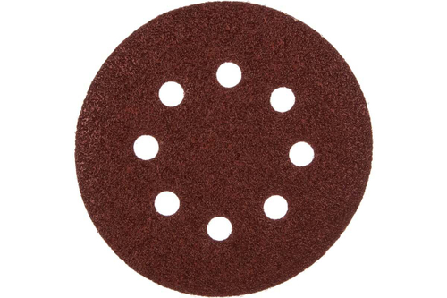 Круг шлифовальный СТАНДАРТ (5 шт; 125 мм; 8 отв; Р60) Зубр 35350-125-060