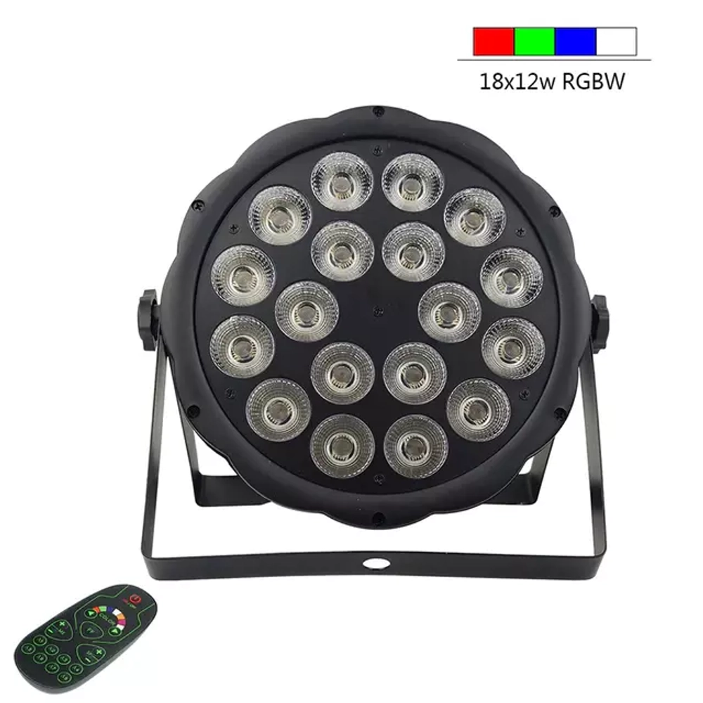Сценический прожектор Par 18x18w RGBWA UV 6 в 1