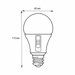LED-A60-10W-SPM3-E27-CL PLP35WH MULTIPLANT Лампа светодиодная для растений. Форма A. прозрачная. Три спектра для проращивания. роста и цветения. Картон. ТМ Uniel