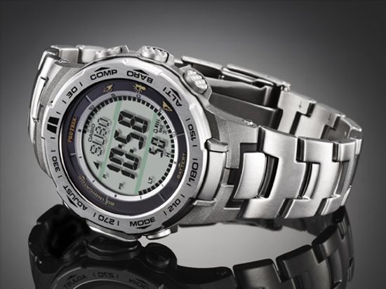 Мужские японские наручные часы Casio PRW-3100T-7DR