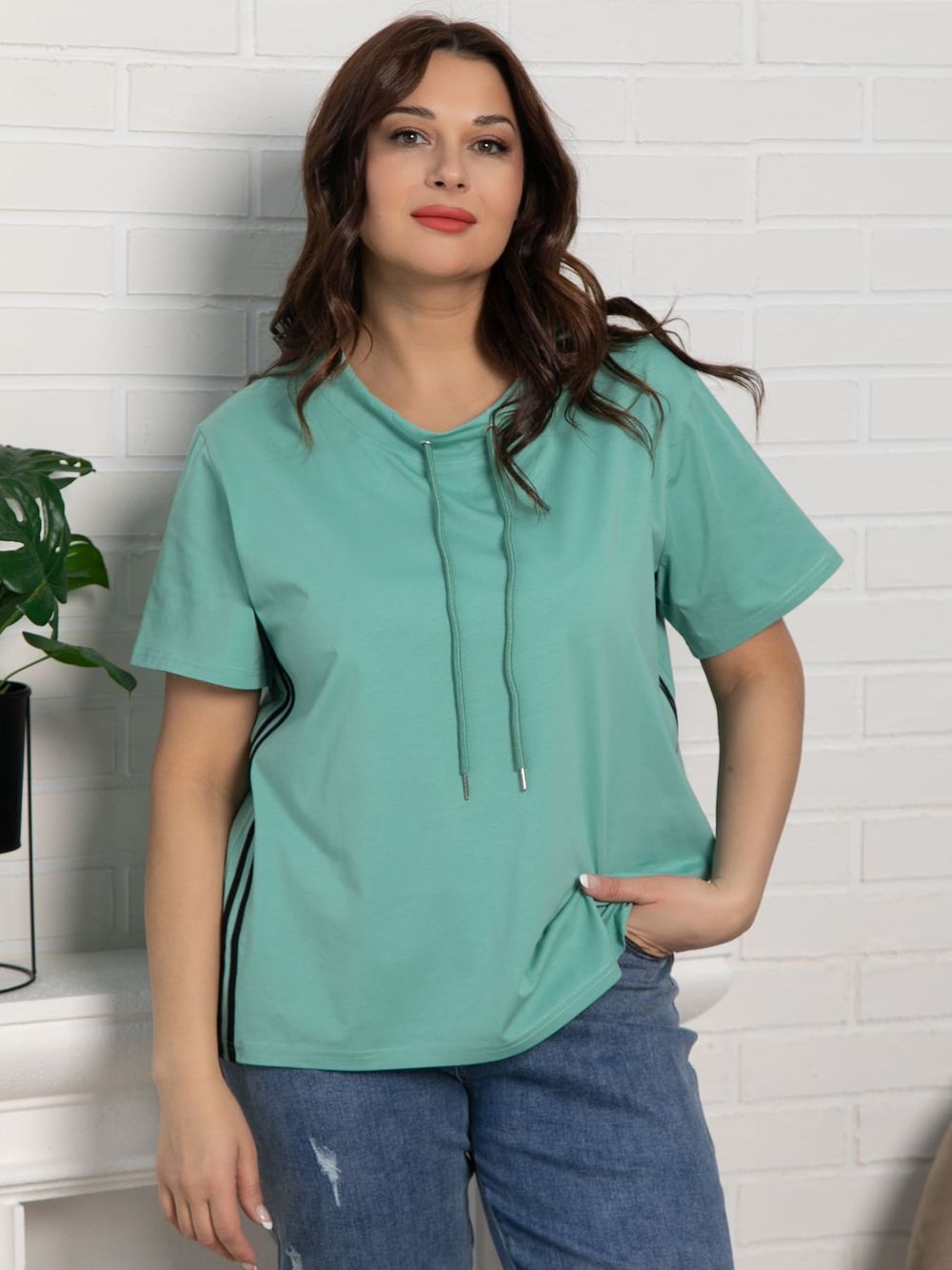 Блуза Мартина (олива) Б15536-20М LT Collection