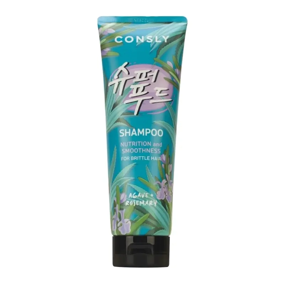 Шампунь для волос с экстрактами агавы и розмарина CONSLY Agave & Rosemary Shampoo 250 мл