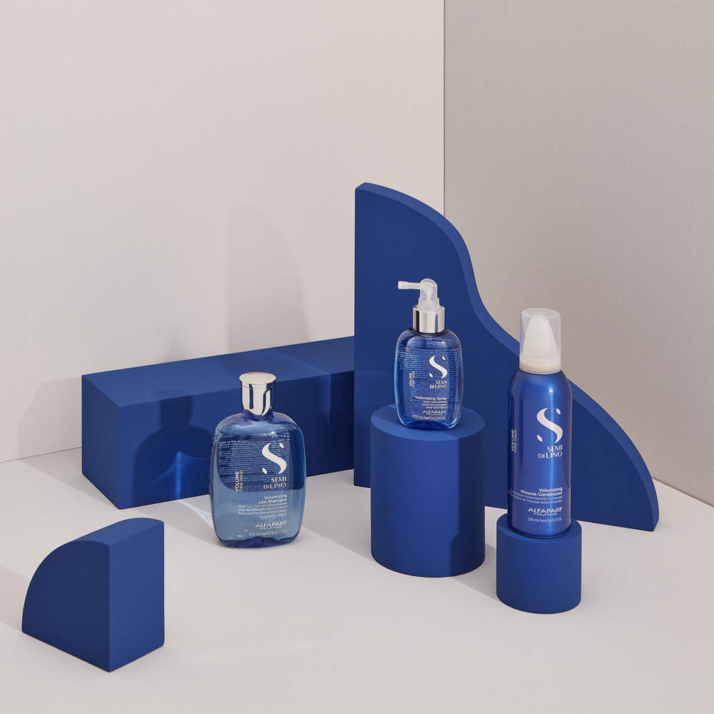Alfaparf Milano Semi Di Lino Volumizing - спрей для придания объема тонким и нежным волосам /   125  ml  / GTIN 8022297104393