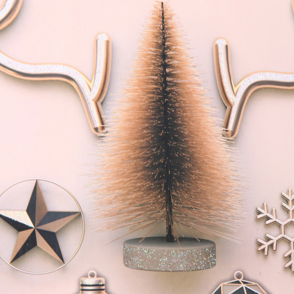 Пакет подарочный «Стильная зима» 18*24*8,5 см