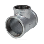 Тройник переходной чугун оц Ду 25х15 (1"х1/2") ВР/ВР Fittex PLUS