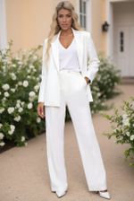 Брюки Брайн (белые) Б13888-33М LT Collection